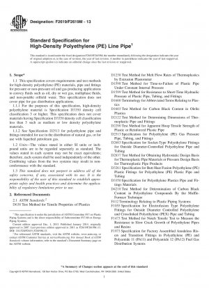 Standardspezifikation für hochdichtes Polyethylen 40;PE41; Leitungsrohre