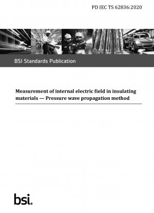 Messung des internen elektrischen Feldes in Isoliermaterialien. Methode zur Ausbreitung von Druckwellen