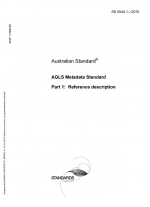 Referenzhinweise zum AGLS-Metadatenstandard