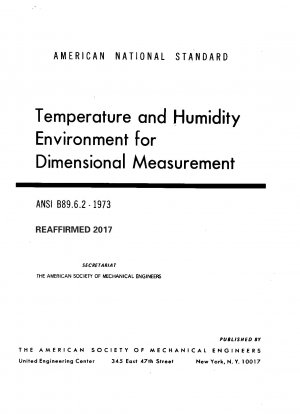 Temperatur- und Feuchtigkeitsumgebung für Dimensionsmessungen
