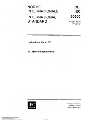 Hydrophon nach IEC-Standard