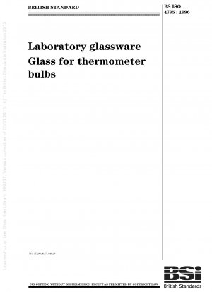 Laborglaswaren. Glas für Thermometerbirnen