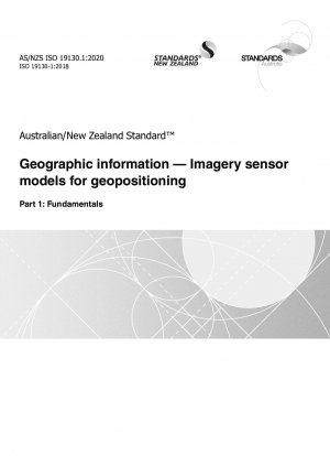 Geografische Informationen – Bildsensormodelle für die Geopositionierung, Teil 1: Grundlagen
