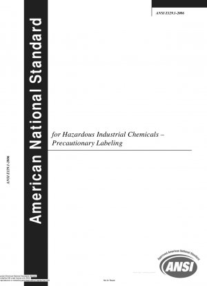 Gefährliche Industriechemikalien – Vorsorgliche Kennzeichnung