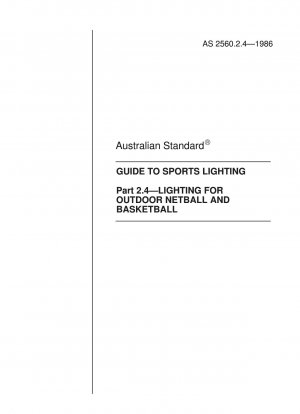 Leitfaden zur Sportbeleuchtung – Spezifische Empfehlungen – Beleuchtung für Netball und Basketball im Freien