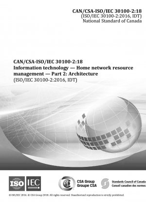 Informationstechnologie – Heimnetzwerk-Ressourcenmanagement – Teil 2: Architektur