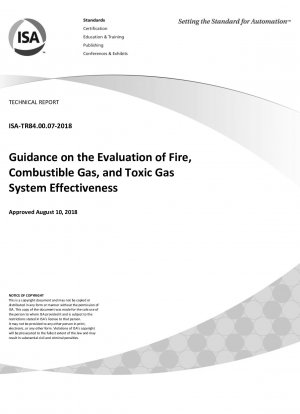 Leitlinien zur Bewertung der Wirksamkeit von Fire@-Systemen für brennbare Gase und giftige Gase