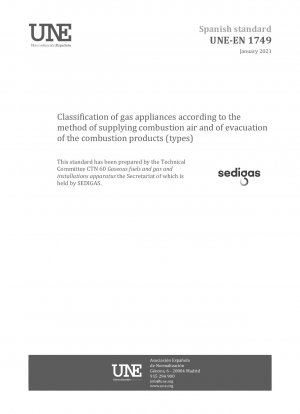 Klassifizierung von Gasgeräten nach der Art der Verbrennungsluftzufuhr und der Abführung der Verbrennungsprodukte (Typen)