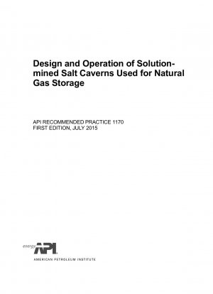 Entwurf und Betrieb von Lösungssalzkavernen zur Erdgasspeicherung (Erste Ausgabe)