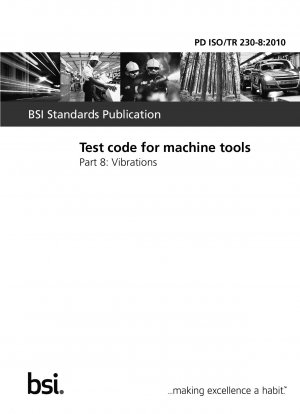 Testcode für Werkzeugmaschinen. Vibrationen