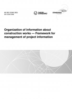 Organisation von Informationen über Bauarbeiten – Rahmen für die Verwaltung von Projektinformationen
