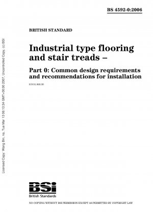 Industrieböden und Treppenstufen – Allgemeine Designanforderungen und Empfehlungen für die Verlegung