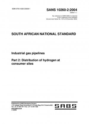 Industriegasleitungen Teil 2: Verteilung von Wasserstoff an Verbraucherstandorten