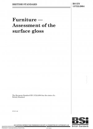 Möbel – Beurteilung des Oberflächenglanzes