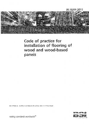 Verhaltenskodex für die Verlegung von Bodenbelägen aus Holz und Holzwerkstoffplatten
