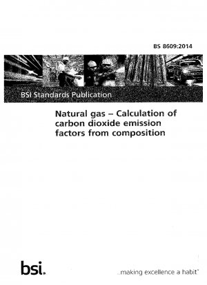 Erdgas. Berechnung der Kohlendioxid-Emissionsfaktoren aus der Zusammensetzung