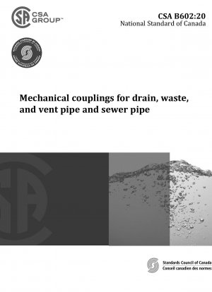 Mechanische Kupplungen für Abfluss-, Abwasser- und Entlüftungsrohre sowie Abwasserrohre