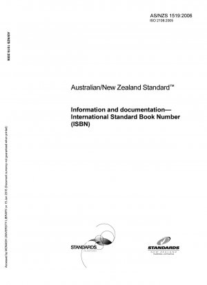Informationen und Dokumentation International Standard Book Number (ISBN)