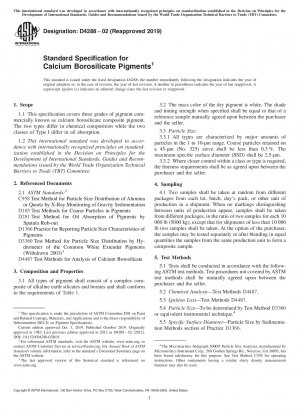 Standardspezifikation für Calciumborosilikatpigmente
