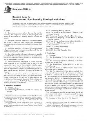 Standardhandbuch zur Messung des pH-Werts bei Bodenbelagsinstallationen