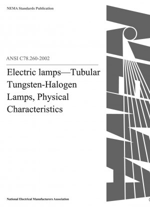 Röhrenförmige Wolfram-Halogenlampen, physikalische Eigenschaften