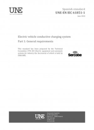 Konduktives Ladesystem für Elektrofahrzeuge – Teil 1: Allgemeine Anforderungen