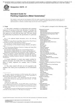 Standardhandbuch für Lackierinspektoren (Metallsubstrate)
