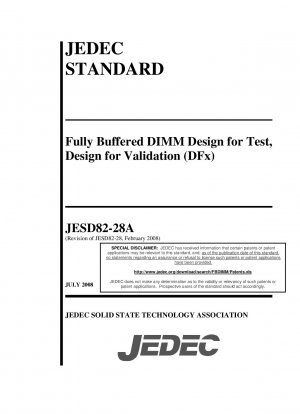 Vollständig gepuffertes DIMM-Design für Tests, Design für Validierung (DFx)