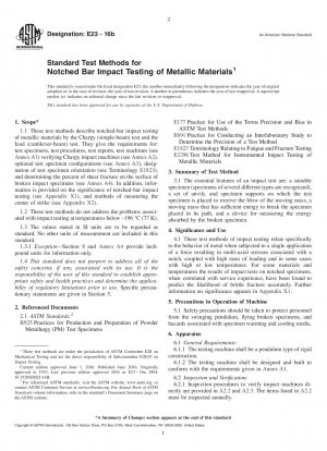 Standardprüfverfahren für die Kerbschlagbiegeprüfung metallischer Werkstoffe