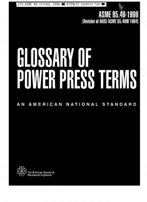 Glossar der Power Press-Begriffe