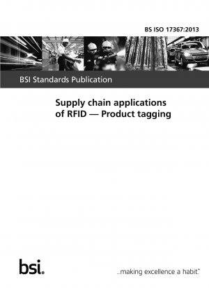 Anwendungen von RFID in der Lieferkette. Produktkennzeichnung