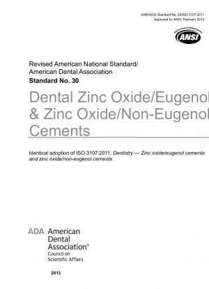 Zahnärztliche Zinkoxid/Eugenol- und Zinkoxid/Nicht-Eugenol-Zemente