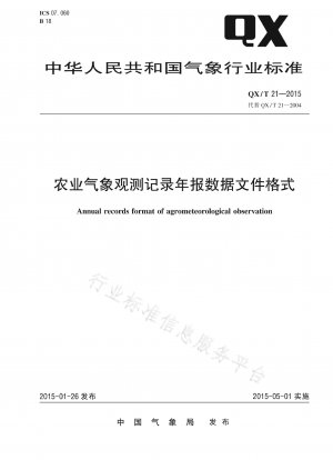 Dateiformat für die Übermittlung agrarmeteorologischer Beobachtungsdaten