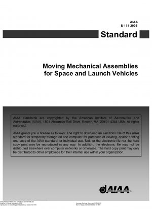 Bewegen mechanischer Baugruppen für Raumfahrt- und Trägerraketen
