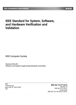 IEEE-Standard für System-, Software- und Hardware-Verifizierung und -Validierung