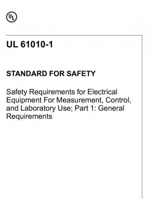 Sicherheitsanforderungen für elektrische Geräte zur Messung, Steuerung und Labornutzung – Teil 1: Allgemeine Anforderungen