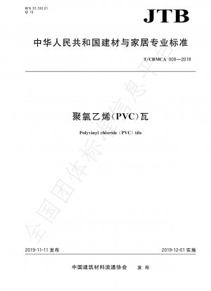 Fliesen aus Polyvinylchlorid (PVC).