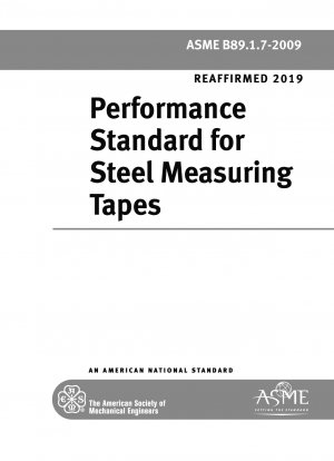Leistungsstandard für Stahlmaßbänder