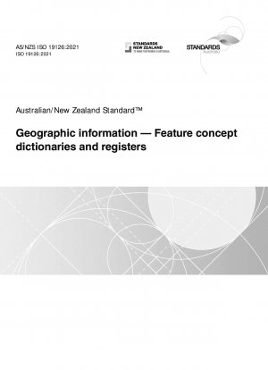 Geografische Informationen – Wörterbücher und Register für Merkmalskonzepte