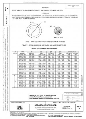O-RING AUS AMS7379-MATERIAL (FLUOROCARBON) GEFORMT