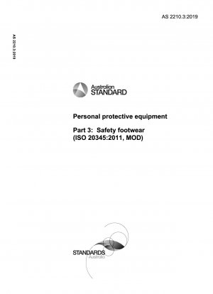Persönliche Schutzausrüstung, Teil 3: Sicherheitsschuhe (ISO 20345:2011, MOD)