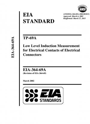 TP-69A Messung niedriger Induktion für elektrische Kontakte elektrischer Steckverbinder