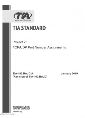 Project 25 TCP/UDP Port Number Assignments