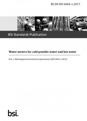 Wasserzähler für kaltes Trinkwasser und Warmwasser. Messtechnische und technische Anforderungen