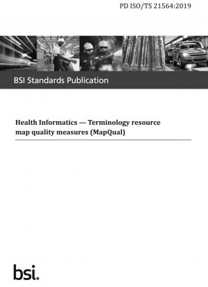 Gesundheitsinformatik. Qualitätsmaße der Terminologie-Ressourcenkarte (MapQual)