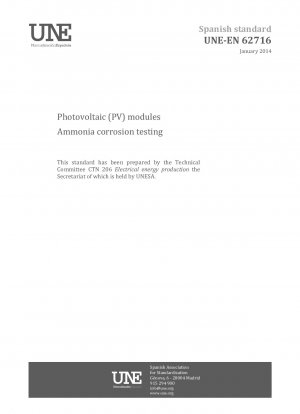 Photovoltaik (PV)-Module – Ammoniak-Korrosionsprüfung