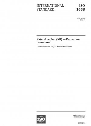 Naturkautschuk (NR) – Bewertungsverfahren