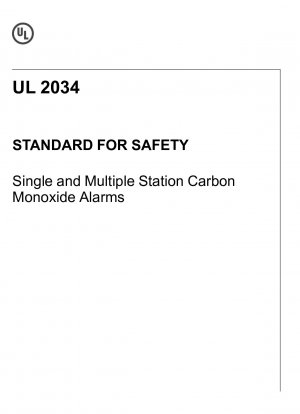 UL-Standard für Sicherheits-Kohlenmonoxidmelder mit einer oder mehreren Stationen
