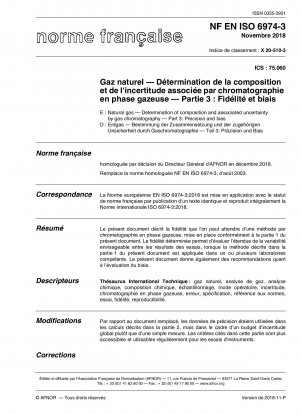 Erdgas – Bestimmung der Zusammensetzung mit definierter Unsicherheit durch Gaschromatographie – Teil 3: Bestimmung von Wasserstoff, Helium, Inertgasen und Kohlenwasserstoffen bis C8 unter Verwendung von zwei Füllkörpersäulen.