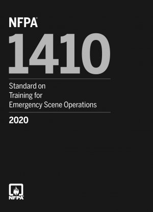 NFPA 1410-Standard für Schulungen für Notfalleinsätze, Ausgabe 2020